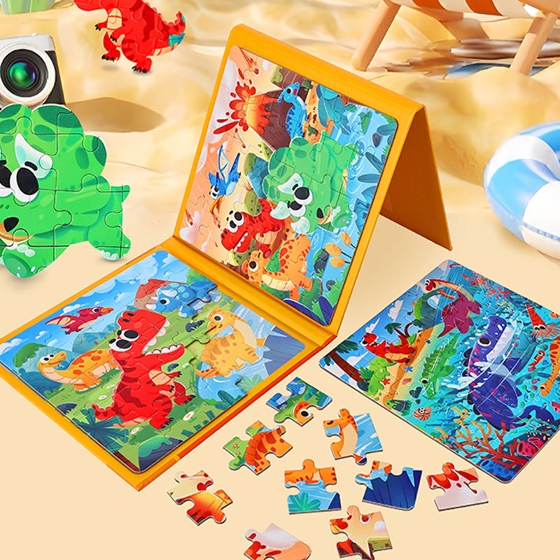 70% Off Stack Kidsren'S Advanced Puzzles For 3-6 Years Old Babies And Toddlers Early Education Enlightenment Cartoon Magnetic Educational Toys - Image 5